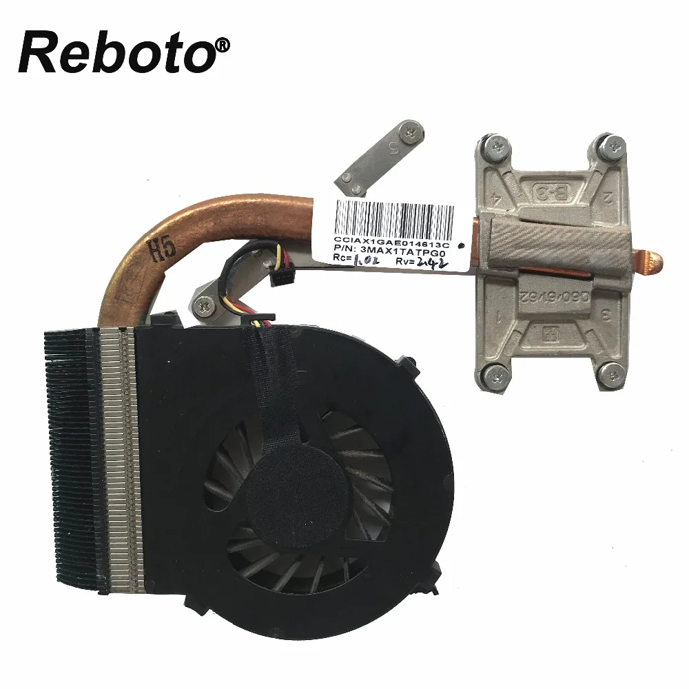 Reboto Original For HP G42 G62 CQ42 CQ62 Laptop COU Cooling Heatsink FAN P/N:3MAX1TATPG0 617647-001 603847-005
Reboto Original For HP G42 G62 CQ42 CQ62 Laptop COU Cooling Heatsink FAN P/N:3MAX1TATPG0 617647-001 603847-005