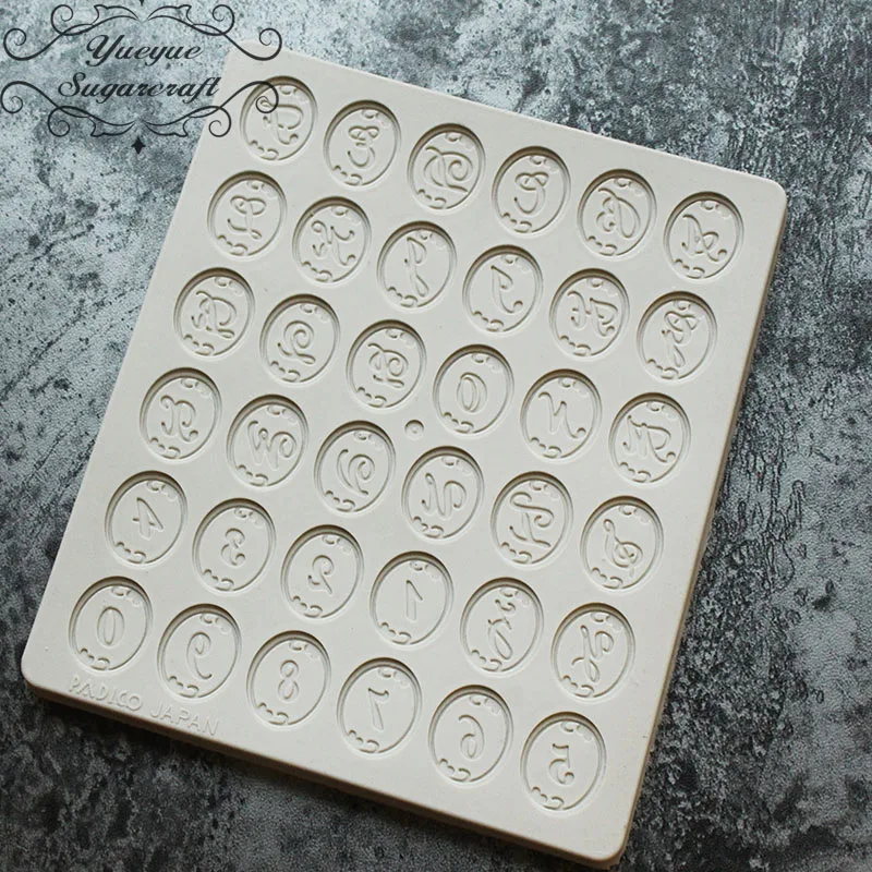 Yueyue Sugarcraft Capital and number Silicone mold fondant mold cake decorating tools chocolate gumpaste mold
Yueyue Sugarcraft Capital and number Silicone mold fondant mold cake decorating tools chocolate gumpaste mold