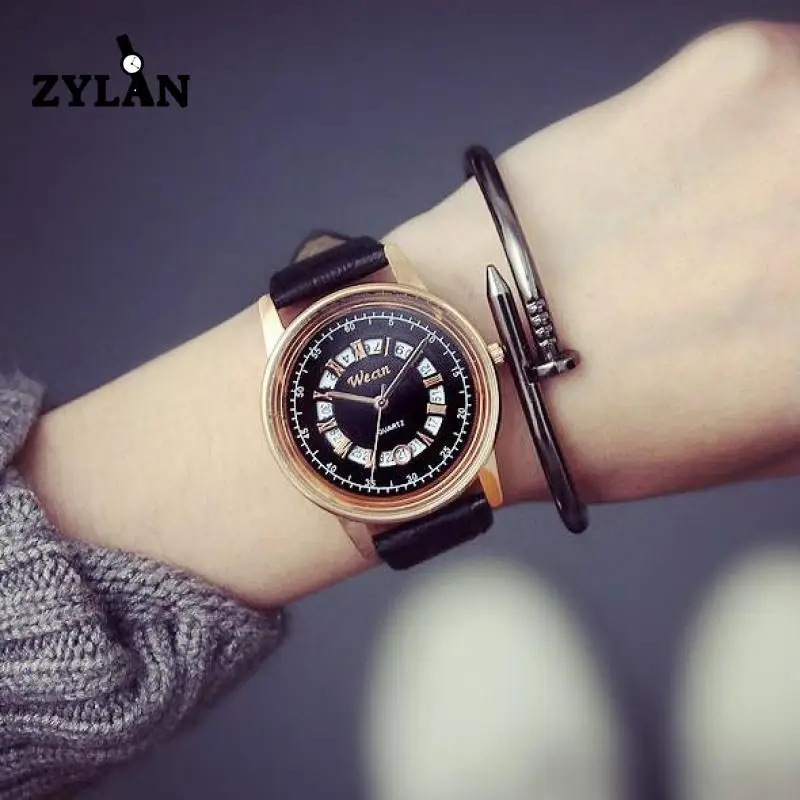 ZYLAN Fashion Retro Women Male Quartz Watches Simple Scale Calender Ladies Male Vintage Wrist watch Female Casual Hours
ZYLAN Fashion Retro Women Male Quartz Watches Simple Scale Calender Ladies Male Vintage Wrist watch Female Casual Hours