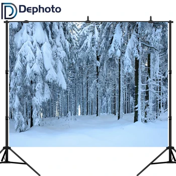 Dephoto Photography Background Winter snowy pine forest Christmas Backdrop for Photo studio new arrival camera fotografica
Dephoto Photography Background Winter snowy pine forest Christmas Backdrop for Photo studio new arrival camera fotografica