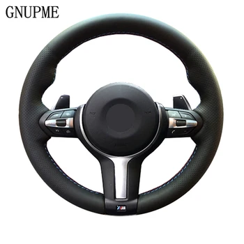 GNUPME Artificial Leather Black DIY Car Steering Wheel Cover for BMW M3 M4 2014 - 2016 F31 428i 2015 F30 320d 328i 330i 2016
GNUPME Artificial Leather Black DIY Car Steering Wheel Cover for BMW M3 M4 2014 - 2016 F31 428i 2015 F30 320d 328i 330i 2016