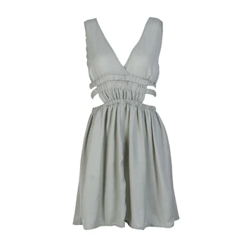 Summer Women Slim Sleeveless Cut Out Mini Dress Cocktail Party Beach Bodycon Dress
Summer Women Slim Sleeveless Cut Out Mini Dress Cocktail Party Beach Bodycon Dress