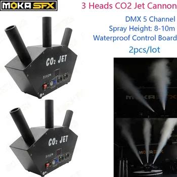 2pcs 3 Heads Special Effect Cryo Co2 Jet Fog Machine Waterproof Control Board DMX Control for Disco Show Club Stage Party/MK-C17 
2pcs 3 Heads Special Effect Cryo Co2 Jet Fog Machine Waterproof Control Board DMX Control for Disco Show Club Stage Party/MK-C17