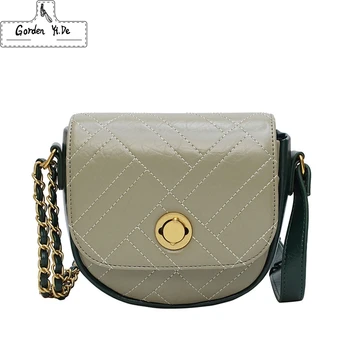 Saddle Bag For Women 2019 Green Solid Color Leather Crossbody Bags Lady Summer Small Purses and Handbags Female Shoulder Bag
Saddle Bag For Women 2019 Green Solid Color Leather Crossbody Bags Lady Summer Small Purses and Handbags Female Shoulder Bag