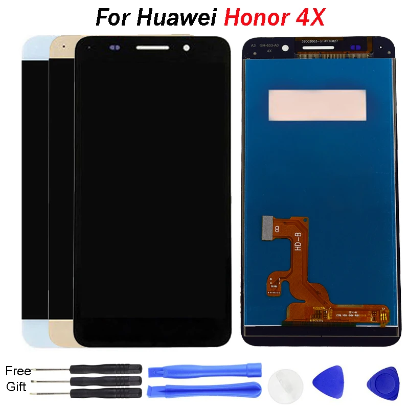 For Huawei Honor 4X LCD display 5.5 inch Touch Screen Digitizer Assembly for HUAWEI HONOR 4X LCD Replacement Che2-L11 CHE2 UL00
For Huawei Honor 4X LCD display 5.5 inch Touch Screen Digitizer Assembly for HUAWEI HONOR 4X LCD Replacement Che2-L11 CHE2 UL00