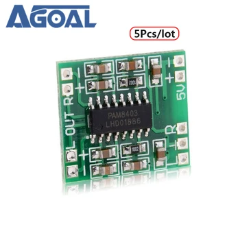 5Pcs/lot PAM8403 Miniature Digital USB Power Amplifier Board 2.5V - 5V D Type 2 x 3W Free Shipping
5Pcs/lot PAM8403 Miniature Digital USB Power Amplifier Board 2.5V - 5V D Type 2 x 3W Free Shipping