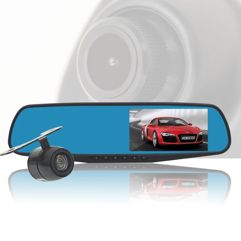 

4.3" Car Dvr nuoyun NY-D19 Dvrs 140 Degree Wide Angle dvr hd 1080 P Car Camera Recorder Motion Detection Night Vision