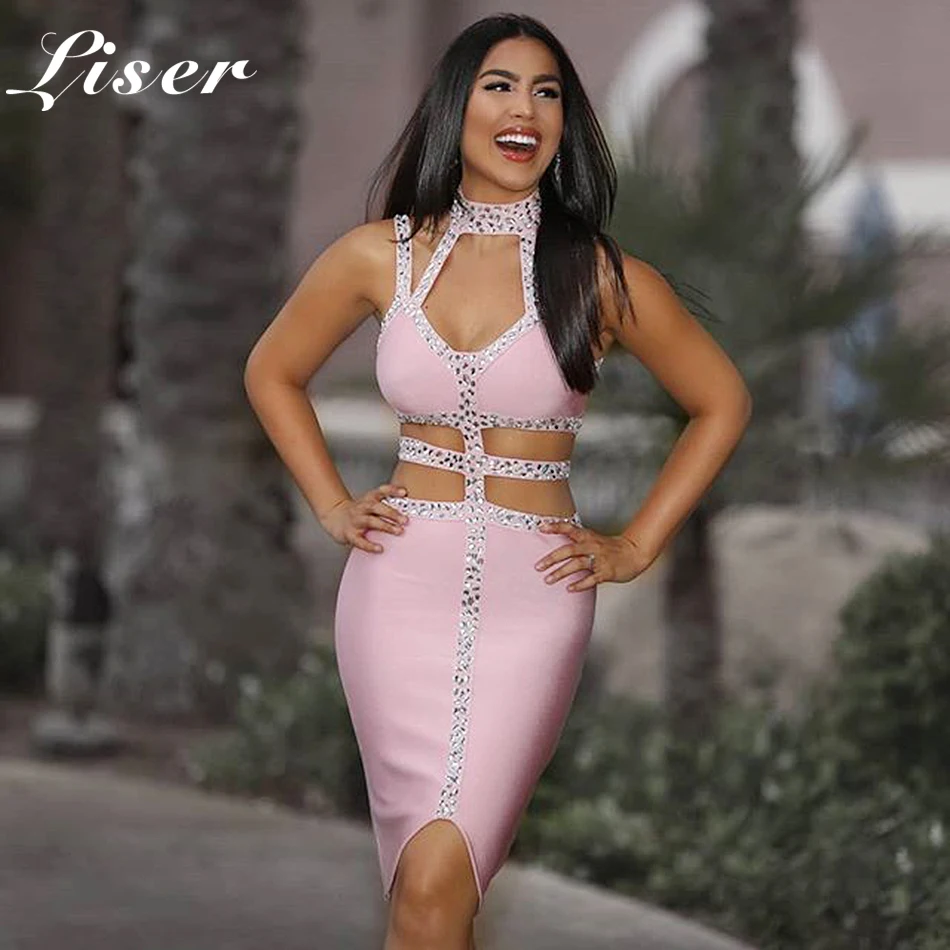Liser 2018 New Summer Women Dress Turtleneck Beading Bandage Dress Sexy Bodycon Elegant Evening Party Dresses Vestidos Wholesale
Liser 2018 New Summer Women Dress Turtleneck Beading Bandage Dress Sexy Bodycon Elegant Evening Party Dresses Vestidos Wholesale