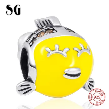 New drop shipping 925 silver lovely tropical fish charms beads with colorful enamel&CZ diy fashion jewelry making for women gift
New drop shipping 925 silver lovely tropical fish charms beads with colorful enamel&CZ diy fashion jewelry making for women gift
