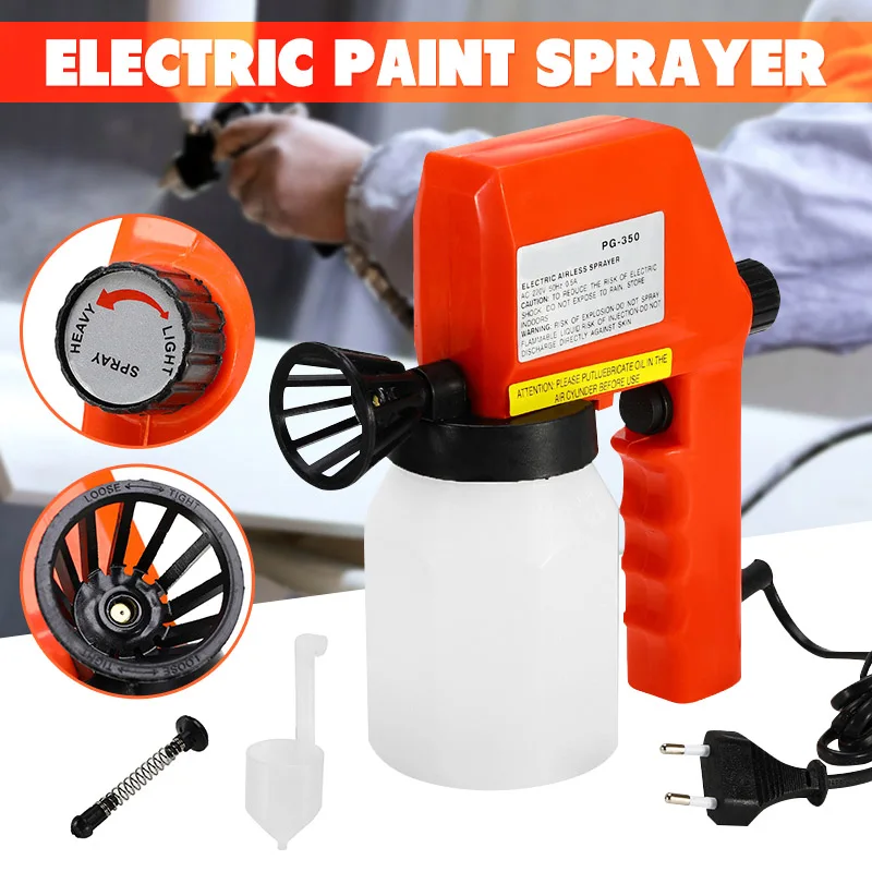 Electric Paint Sprayer Air Less Paint Sprayer Large Capacity Hand Held Spray Gun For House Painting Sprayer 220V EU/US Plug
Electric Paint Sprayer Air Less Paint Sprayer Large Capacity Hand Held Spray Gun For House Painting Sprayer 220V EU/US Plug