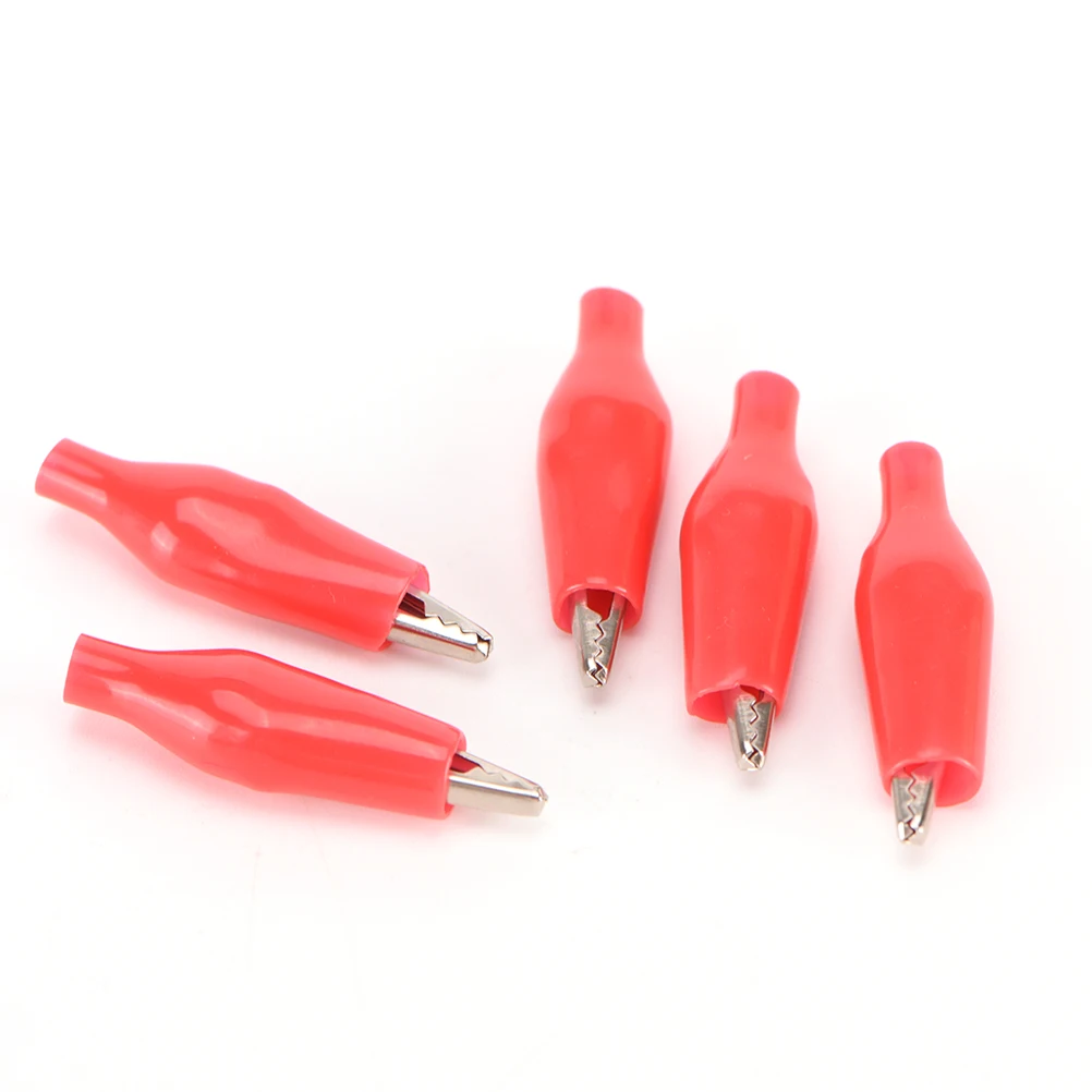 10pcs/lot 28MM Metal Alligator Clip Crocodile Electrical Clamp for Testing Probe Meter
10pcs/lot 28MM Metal Alligator Clip Crocodile Electrical Clamp for Testing Probe Meter