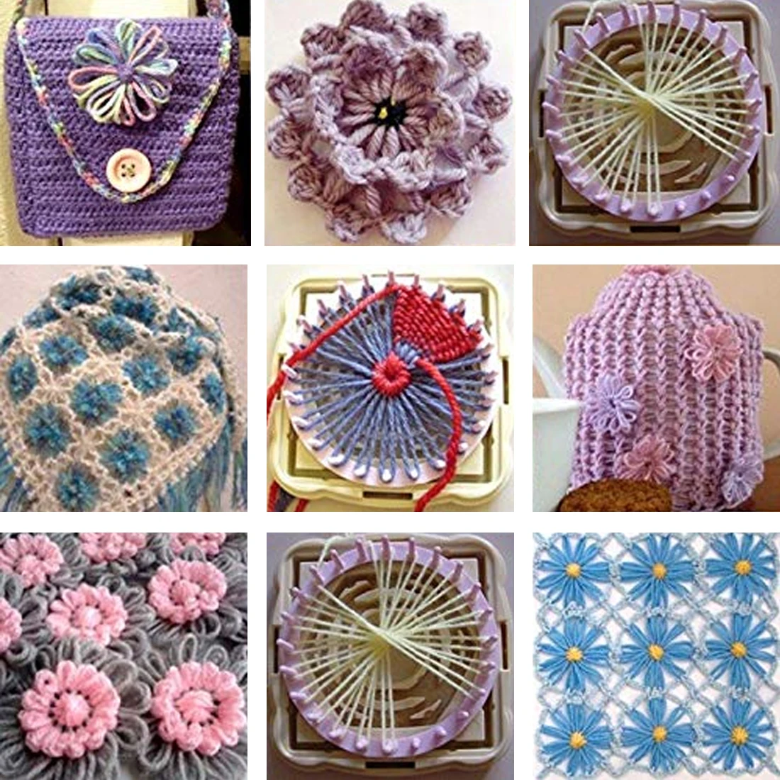 DIY Weaving Knitting Machine Color Stitching Tools Creator Yarn Needle Hobby Loom Flower Loom Knitting Woolen
DIY Weaving Knitting Machine Color Stitching Tools Creator Yarn Needle Hobby Loom Flower Loom Knitting Woolen