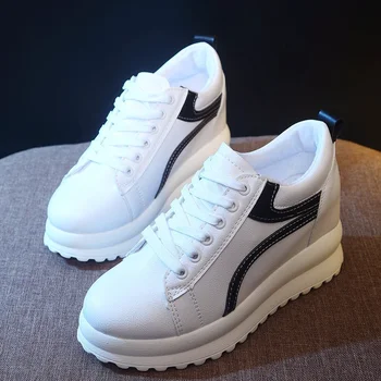 Women's shoes running shoes autumn PU increased white shoes women's thick-soled walking shoes women fashion sneakers women MM-21
Women's shoes running shoes autumn PU increased white shoes women's thick-soled walking shoes women fashion sneakers women MM-21