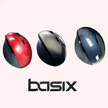 BASIX New 2.4Ghz Wireless Mouse Optical Healthy Ergonomic Mouse 6 Buttons With DPI Switch Vertical Mouse For Computer PC laptop
BASIX New 2.4Ghz Wireless Mouse Optical Healthy Ergonomic Mouse 6 Buttons With DPI Switch Vertical Mouse For Computer PC laptop