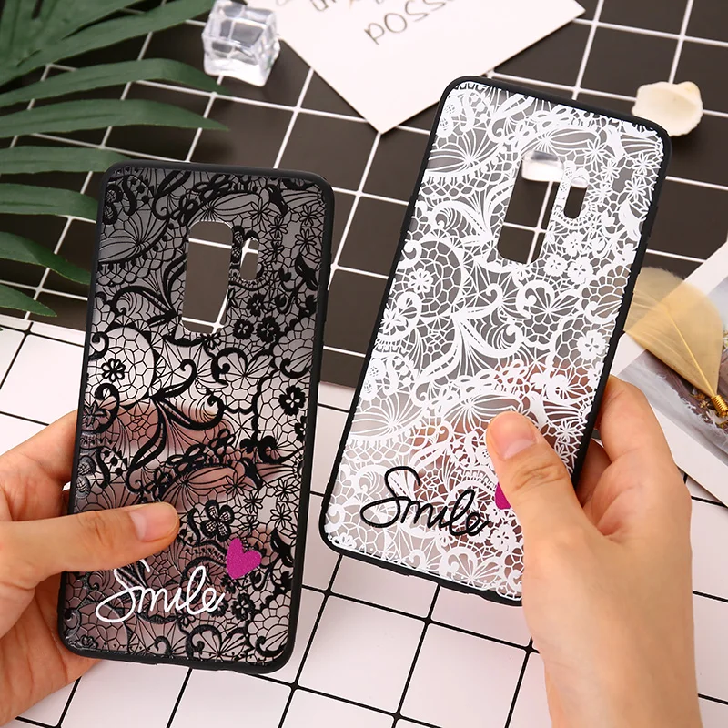For Samsung Galaxy S8 S9 S10 S10e Note 8 9 A10 A20 A30 A50 M10 M20 Lace Flower Pattern Soft Silicone TPU Phone Case Cover
For Samsung Galaxy S8 S9 S10 S10e Note 8 9 A10 A20 A30 A50 M10 M20 Lace Flower Pattern Soft Silicone TPU Phone Case Cover