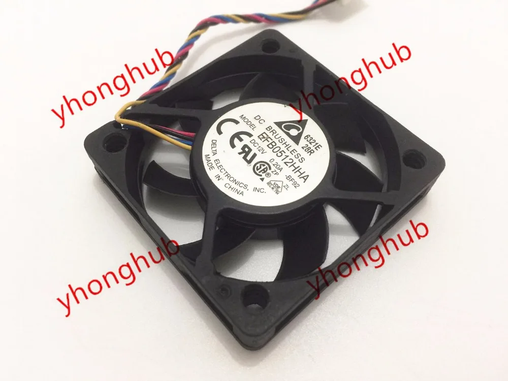 Охлаждающий вентилятор для сервера Delta Electronics EFB0512HHA BF92 DC 12 В 0.20A 50x50x10 мм
Охлаждающий вентилятор для сервера Delta Electronics EFB0512HHA BF92 DC 12 В 0.20A 50x50x10 мм