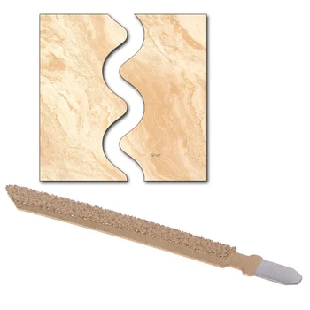 4"/100mm Brazed Diamond Jig Saw Blade 46 Grit For Cutting Marble Tiles Stone
4"/100mm Brazed Diamond Jig Saw Blade 46 Grit For Cutting Marble Tiles Stone