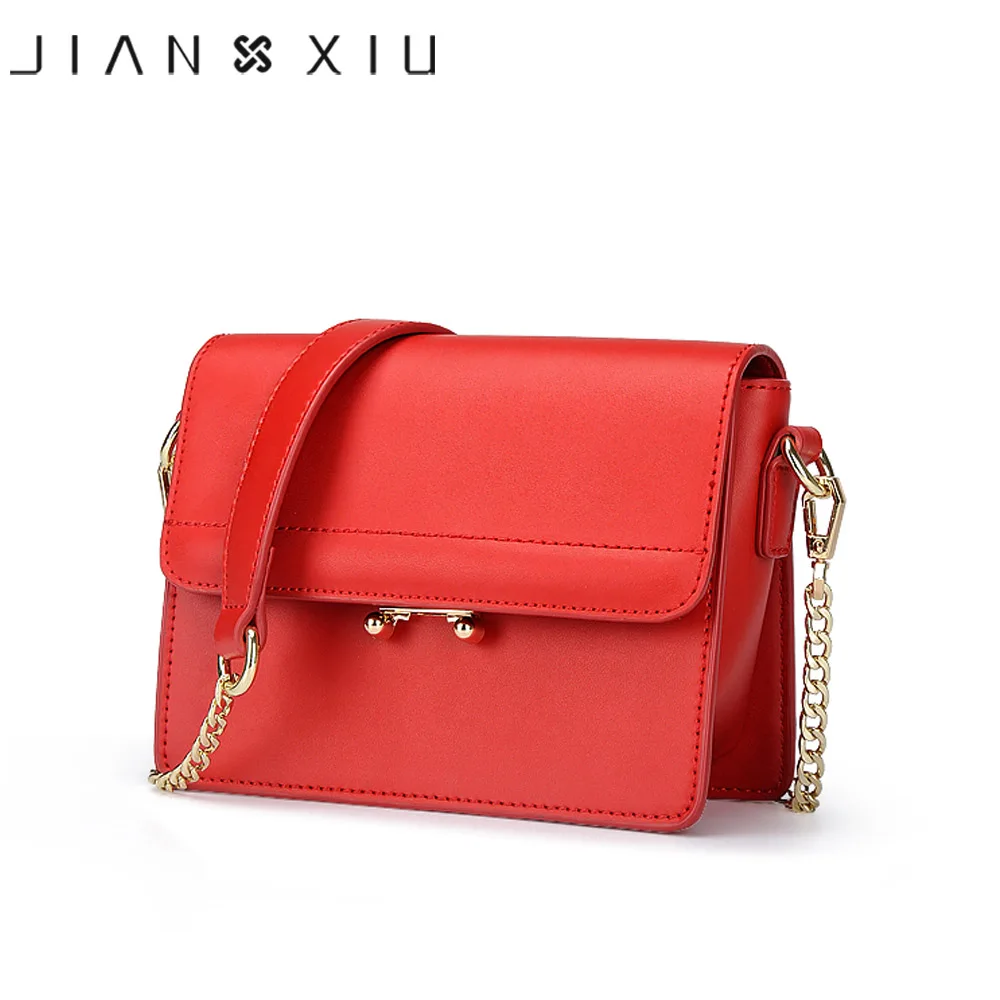 JIANXIU Brand Fashion Women Messenger Bags Split Leather Shoulder Crossbody Chain Bag Small Solid Color 2017 New Bolsas Feminina
JIANXIU Brand Fashion Women Messenger Bags Split Leather Shoulder Crossbody Chain Bag Small Solid Color 2017 New Bolsas Feminina