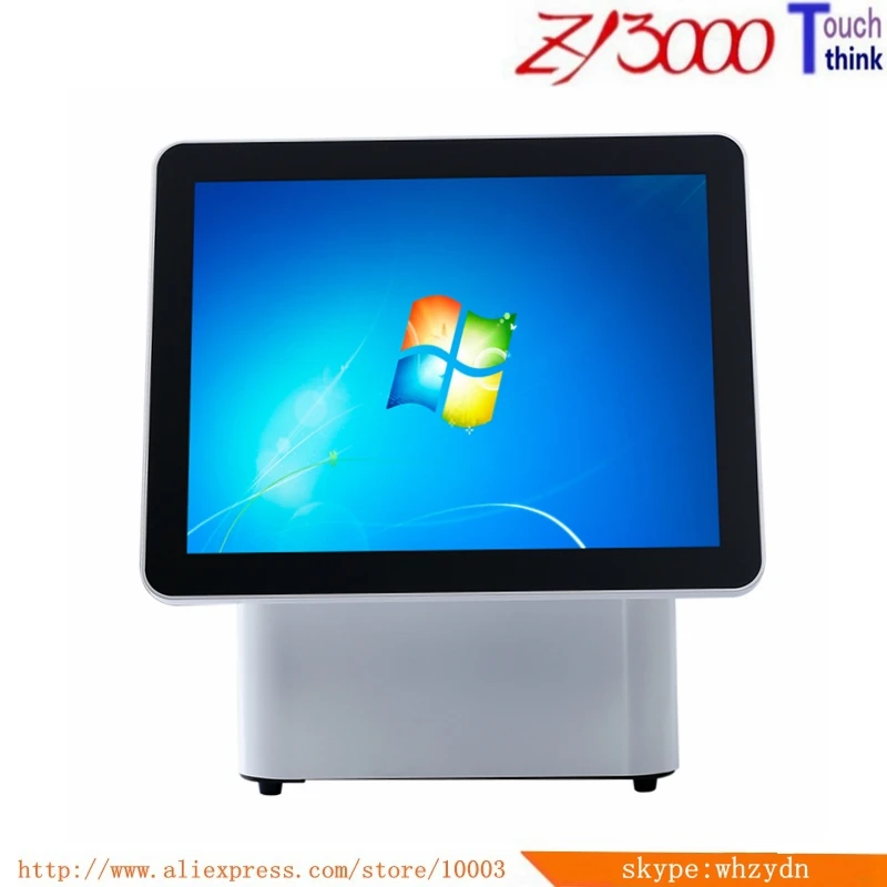All in one dual screen POS system 15 Inch double screen PC Touch Screen pos terminal / all in one touch screen pc
All in one dual screen POS system 15 Inch double screen PC Touch Screen pos terminal / all in one touch screen pc