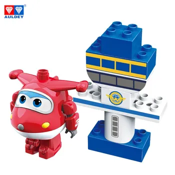 AULDEY Super Wings Medium Size Building Blocks JETT DIZZY DONNIE Educational Toys SETS for Kids Storage Bucket Aniversario Gifts
AULDEY Super Wings Medium Size Building Blocks JETT DIZZY DONNIE Educational Toys SETS for Kids Storage Bucket Aniversario Gifts