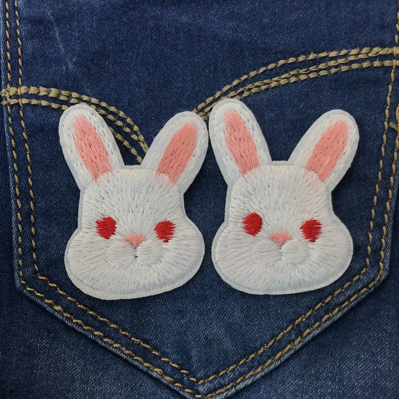 AHYONNIEX Brand Cheap Cartoon Cute Rabbit Patch Iron On Patches for Baby Clothes Applique Shoes Bags DIY Applique
AHYONNIEX Brand Cheap Cartoon Cute Rabbit Patch Iron On Patches for Baby Clothes Applique Shoes Bags DIY Applique