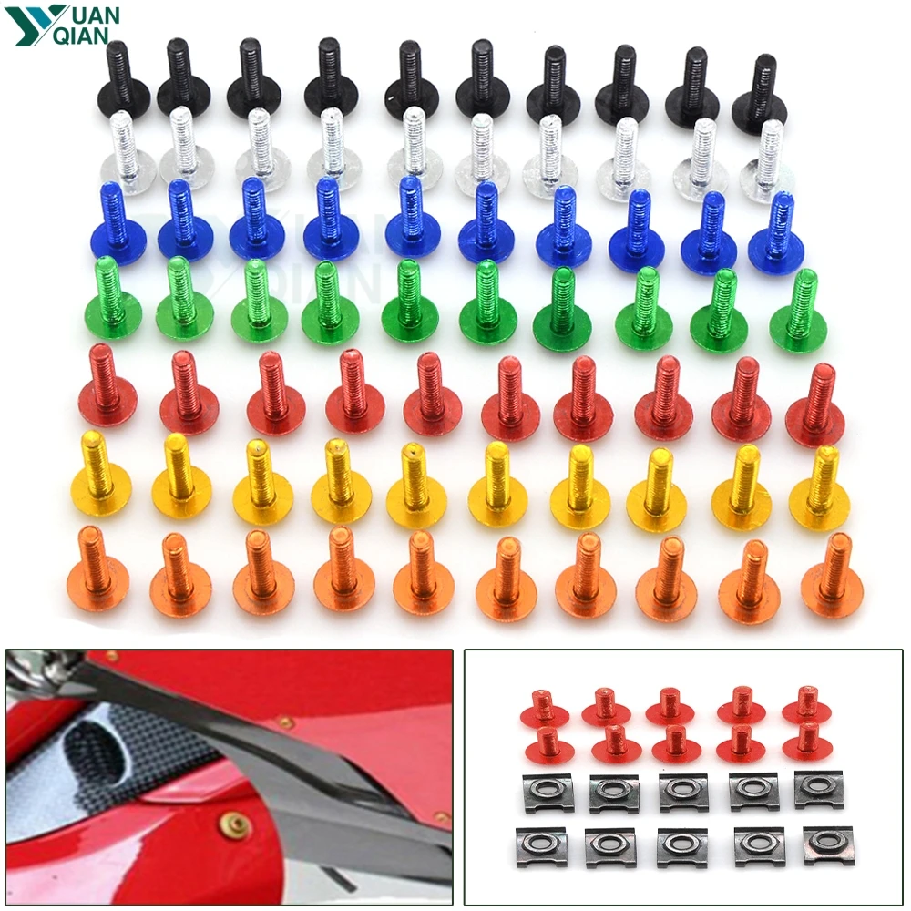 5pcsx 6mm Motorcycle fairing body Bolts Screws Scooter Nuts Bolts FOR Suzuki GSX R 600 750 1000 GSF 600 1250 Bandit S SV650 TL
5pcsx 6mm Motorcycle fairing body Bolts Screws Scooter Nuts Bolts FOR Suzuki GSX R 600 750 1000 GSF 600 1250 Bandit S SV650 TL