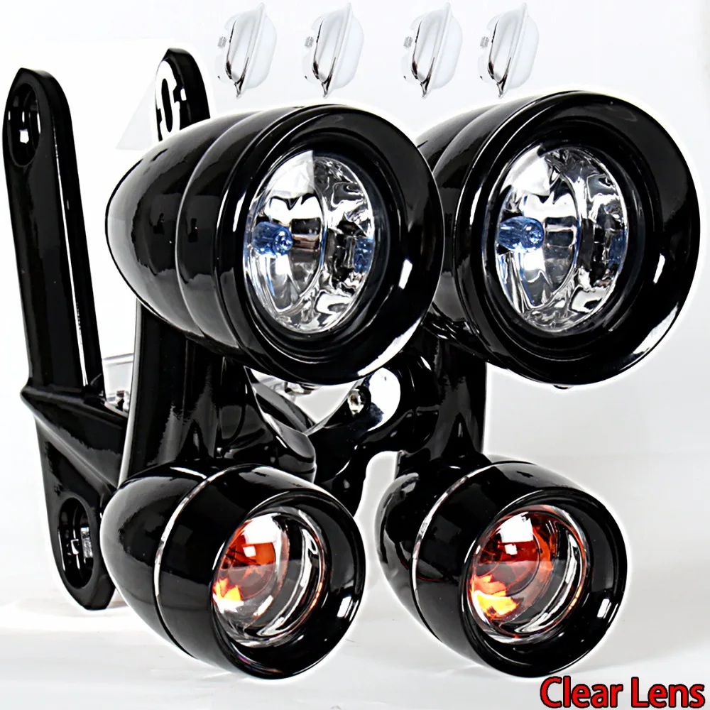 Фонари дальнего света для Harley 1996-2013 Elctra Street Glide & 1996-2023 Road King
Фонари дальнего света для Harley 1996-2013 Elctra Street Glide & 1996-2023 Road King