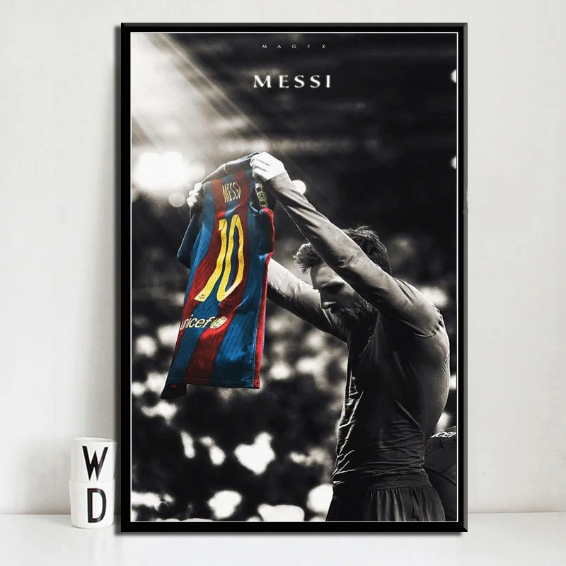Poster And Prints Messi Football King Super Star Lionel Messi Wall Art Painting Canvas Wall Pictures For Living Room Home Decor
Poster And Prints Messi Football King Super Star Lionel Messi Wall Art Painting Canvas Wall Pictures For Living Room Home Decor
