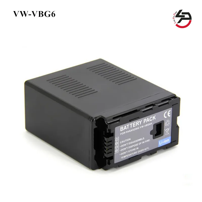 

For Panasonic VW-VBG6 HDC-DX1 NV-GS90 SDR-H50 HDC-SD1 AG-HMC70 HDC-DX3 100% brand new Replacement Camera Battery 7800mah