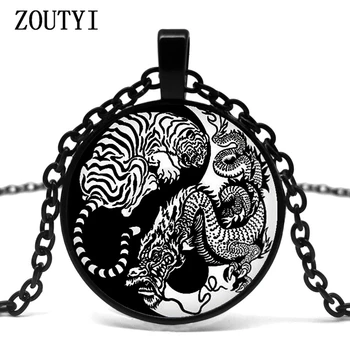 2018/Retro Art Yin Yang Dragon Tiger Necklace Pendant Kolye Convex Black Long Chain Necklace Boy
2018/Retro Art Yin Yang Dragon Tiger Necklace Pendant Kolye Convex Black Long Chain Necklace Boy