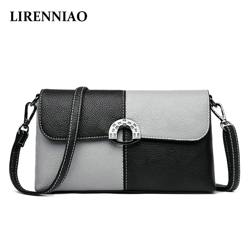 LIRENNIAO 2019 new Patchwork bag Genuine Leather Crossbody Bag fashion wild shoulder messenger bag retro Ladies Flap bag
LIRENNIAO 2019 new Patchwork bag Genuine Leather Crossbody Bag fashion wild shoulder messenger bag retro Ladies Flap bag