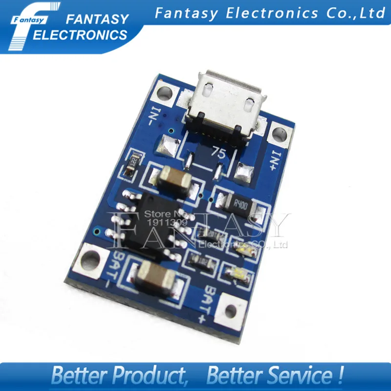 5pcs TP4056 1A Lipo Battery Charging Board Charger Module lithium battery DIY MICRO Port Mike USB new
5pcs TP4056 1A Lipo Battery Charging Board Charger Module lithium battery DIY MICRO Port Mike USB new
