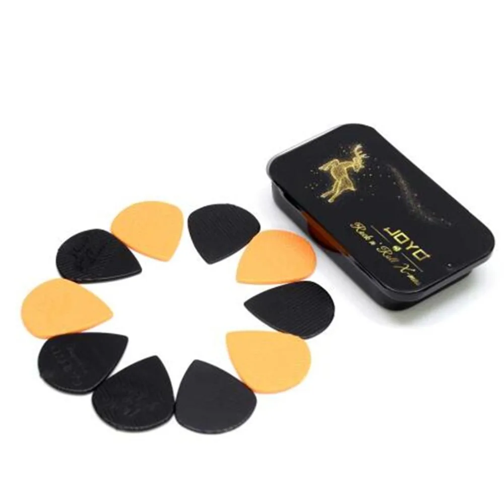 10 pcs/set JOYO Jazz Guitar Picks Thin Medium Guitar Picks availabe abrasion-resistant for Electric Acoustic Guitar Accessories
10 pcs/set JOYO Jazz Guitar Picks Thin Medium Guitar Picks availabe abrasion-resistant for Electric Acoustic Guitar Accessories