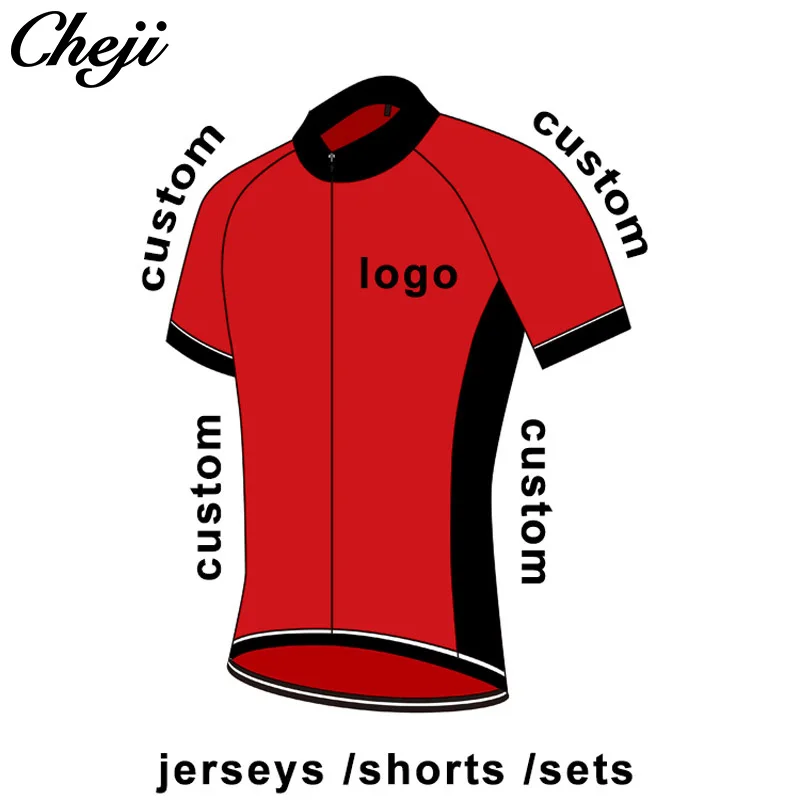 CHEJI Custom Cycling Clothing High Quality Factory Direct Sale Bicylce Jersey Bib Shorts Set Breathable Quick dry Bike Wear
CHEJI Custom Cycling Clothing High Quality Factory Direct Sale Bicylce Jersey Bib Shorts Set Breathable Quick dry Bike Wear
