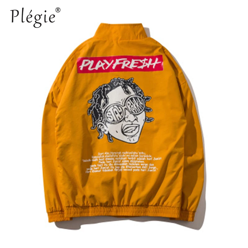 Plegie Vintage Color Block Patchwork Windbreaker Printed Jackets Men Women Hip Hop Tri-Color School Streetwear Full Zip Up Coats
Plegie Vintage Color Block Patchwork Windbreaker Printed Jackets Men Women Hip Hop Tri-Color School Streetwear Full Zip Up Coats