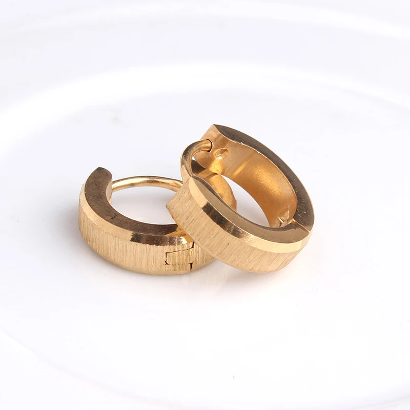 free shipping 4mm gold plsted brushed 316L Stainless Steel Stud Earrings for women men wholesale
free shipping 4mm gold plsted brushed 316L Stainless Steel Stud Earrings for women men wholesale