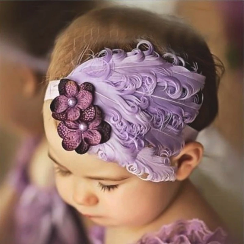 Newborn Girls Feather Headband Elastic Kids Taking Pictures Headwear Double Layer Feather Headband
Newborn Girls Feather Headband Elastic Kids Taking Pictures Headwear Double Layer Feather Headband