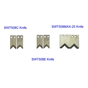 2pcs/set Steel Knife Blade for SWT508C SWT508E SWT508MAX-25 SWT508SDB SWT508-NX2 Wire Stripping Peeling Cutting Machine
2pcs/set Steel Knife Blade for SWT508C SWT508E SWT508MAX-25 SWT508SDB SWT508-NX2 Wire Stripping Peeling Cutting Machine