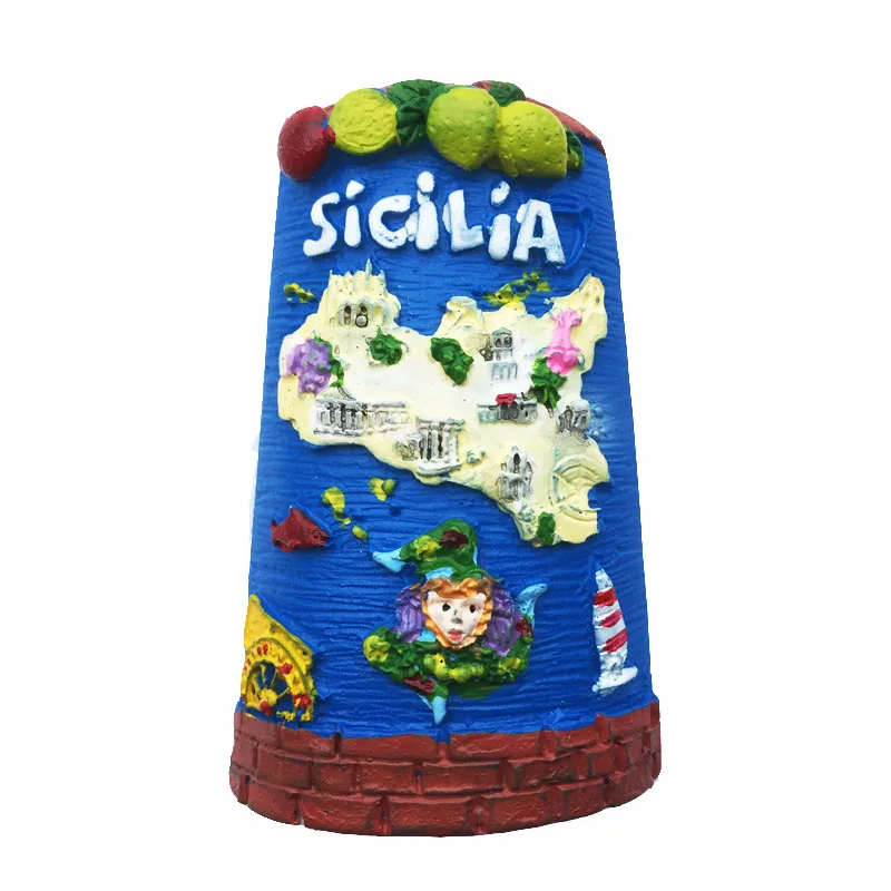 Lychee Life Italy Sicily Fridge Magnets Country Island Refrigerator Magnetic Sticker Home Decoration Travel Souvenirs
Lychee Life Italy Sicily Fridge Magnets Country Island Refrigerator Magnetic Sticker Home Decoration Travel Souvenirs