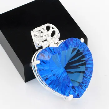 Hermosa High Quality Hermosa Ocean Blue Love Heart Style Jewelry Dashing Necklace Pendant HS0068P
Hermosa High Quality Hermosa Ocean Blue Love Heart Style Jewelry Dashing Necklace Pendant HS0068P