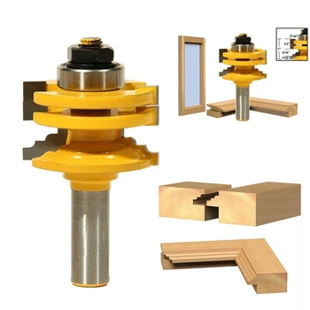 1 Pc 8mm/12.4mm Shank Glass Door Rail & Stile Reversible Router Bit Wood Cutting Tool woodworking router bits
1 Pc 8mm/12.4mm Shank Glass Door Rail & Stile Reversible Router Bit Wood Cutting Tool woodworking router bits