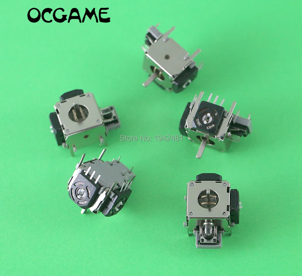 OCGAME 100pcs/lot 3D Analog Joystick Controller Sensor Module Replacement For PS2 Controller For XBOX360 Controller Repair Part
OCGAME 100pcs/lot 3D Analog Joystick Controller Sensor Module Replacement For PS2 Controller For XBOX360 Controller Repair Part