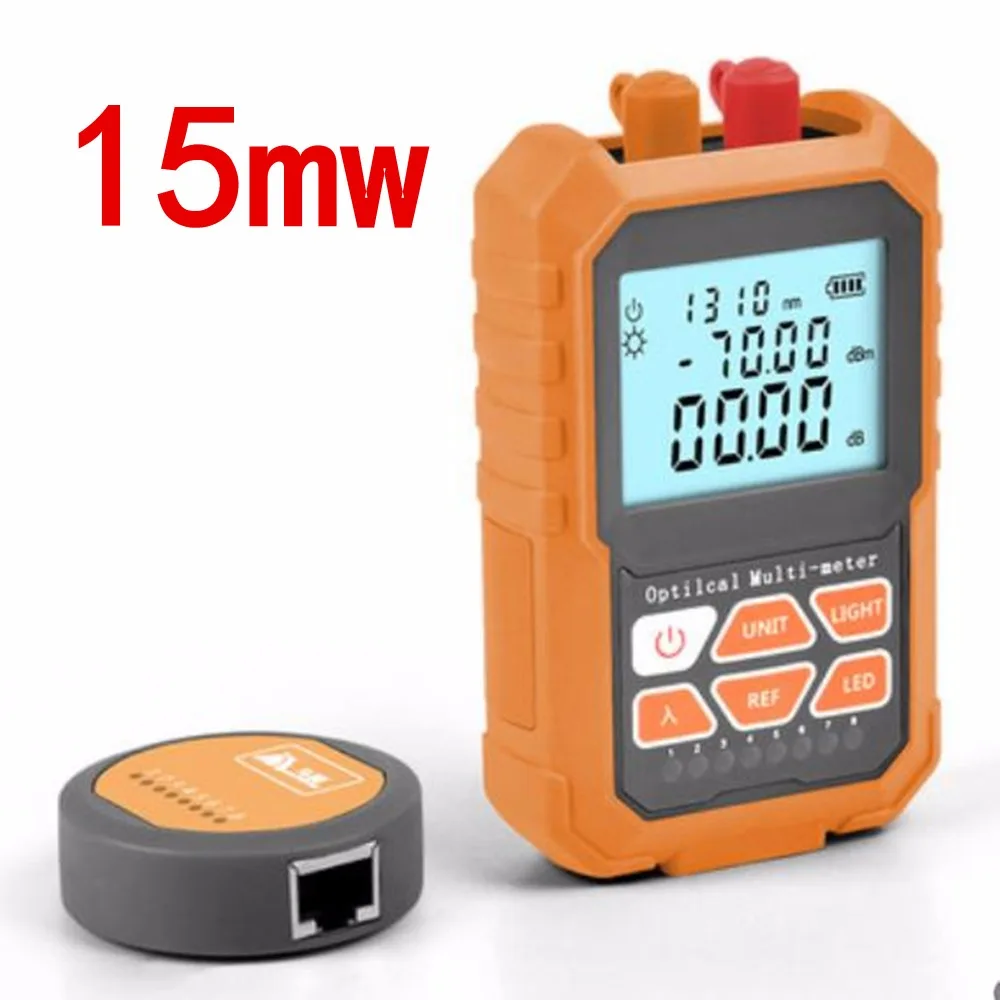3in1 Optical Power Meter Visual Fault Locator Network Cable Test optical fiber tester, 15mw Visual Fault Locator
3in1 Optical Power Meter Visual Fault Locator Network Cable Test optical fiber tester, 15mw Visual Fault Locator