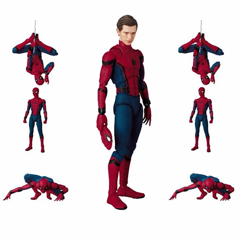 15 CM Spider-Man Homecoming The Spiderman Tom Holland PVC Action Figure Collection Toy with box
15 CM Spider-Man Homecoming The Spiderman Tom Holland PVC Action Figure Collection Toy with box