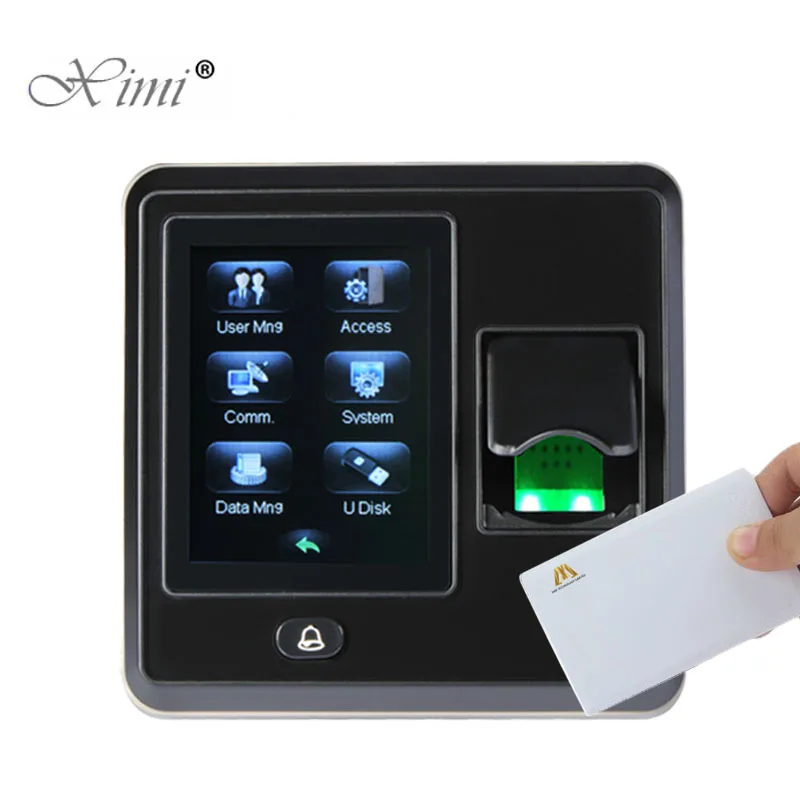 

ZK SF300 Biometric Fingerprint Time Attendance and Access Control With 13.56MHZ MF Card Reader TCP/IP Door Access Control System