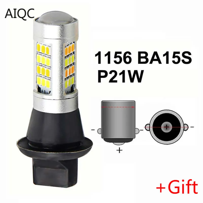 BA15S BAU15S 1156 P21w S25 42LED T20 W21W WY21W 7440 Light Daytime Running Light+Turn Signal Dual Mode DRL LED External Lights
BA15S BAU15S 1156 P21w S25 42LED T20 W21W WY21W 7440 Light Daytime Running Light+Turn Signal Dual Mode DRL LED External Lights