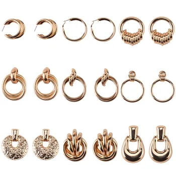 Best lady Fashion Drop Earrings For Women Punk Hanging Dangle Statement Earrings Geometric Jewelry Wedding Party Girl Gifts
Best lady Fashion Drop Earrings For Women Punk Hanging Dangle Statement Earrings Geometric Jewelry Wedding Party Girl Gifts
