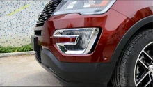 ABS Chrome Shiny Exterior Front Bumper Fog Lamps Lights Cover Trim 2 Pcs / Set For Ford Explorer 2016 2017 ABS Auto Accessories
ABS Chrome Shiny Exterior Front Bumper Fog Lamps Lights Cover Trim 2 Pcs / Set For Ford Explorer 2016 2017 ABS Auto Accessories