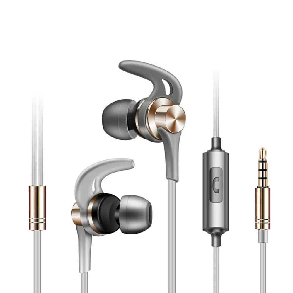 QKZ EQ1 Metal Earphones Half In-ear Earphone with Microphone Headset Earbuds for Mobile Phone Tablet In-ear Earphone
QKZ EQ1 Metal Earphones Half In-ear Earphone with Microphone Headset Earbuds for Mobile Phone Tablet In-ear Earphone