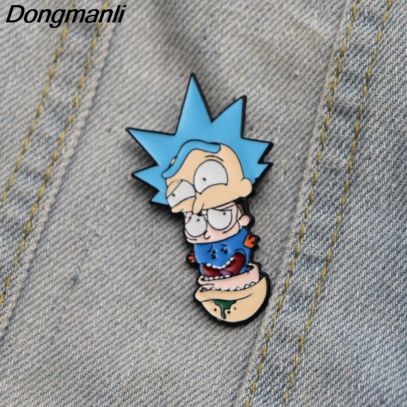 L2391 Rick And Morty Funny Enamel Pins and Brooches Lapel Pin Backpack Bags Badge Clothes Decoration Gifts
L2391 Rick And Morty Funny Enamel Pins and Brooches Lapel Pin Backpack Bags Badge Clothes Decoration Gifts